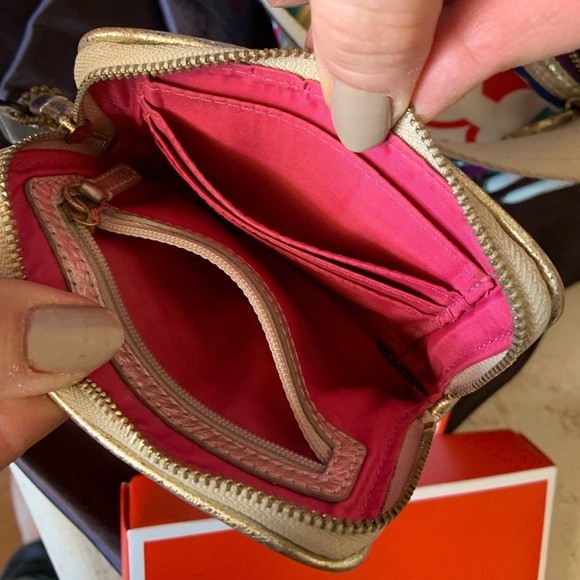 Coach 13830 Poppy Pop C Canvas Bag & wallet - Picture 4 of 6